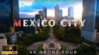 Mexico City  in 4K ULTRA HD Video by Drone | Ciudad de Mexico, CDMX