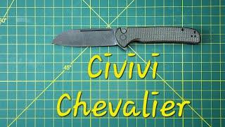 CIVIVI CHEVALIER 14C28N,  GREAT IN HAND! Is this a good EDC / SD knife? A CONFIDENT GRIP SAYS YES!