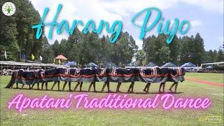 Harang Piyo Dance | Apatani Folk Dance| Central Dree Festival Celebration 2023 at Ziro