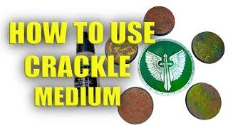 How to Use Crackle Medium