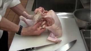 Quartering A Whole Chicken