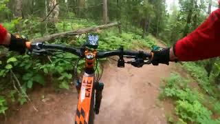 Amity East to the Parking Lot - Part 2 - Lester River Trails - 6/29/2022