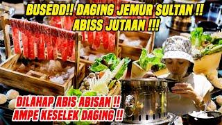 MELAHAP ABISSS DAGING JEMUR SULTAN !! SAMPEE MABOKK DAGINGG !! KESELEK DIK3RONGKONG4N!!