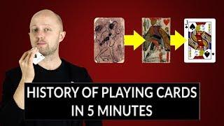 History of Playing Cards explained in 5 Minutes.