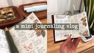 a mini journaling vlog