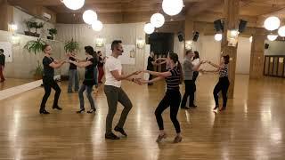 Intermediate Bachata Tutorial Video | Intermediate Combination by Loga Dance School (24 Jan 2020)