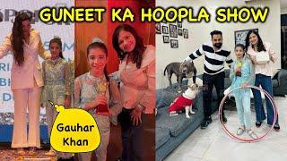 Guneet Got Trophy  from Gauhar Khan in Hula Hoop Show