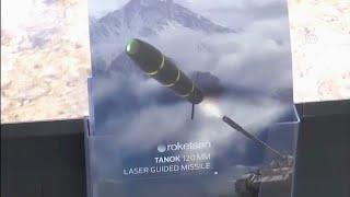 ROKETSAN | TANOK - 120mm Lazer Güdümlü Tank Füzesi | IDEF2019