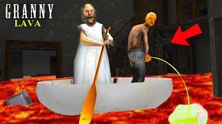 Lava in Granny's House Car Escape | Granny Horror Gameplay