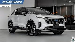 2025 Ford Ecosport Unveiled - SUV with a powerful engine, and complete safety!