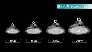 UFO LED High Bay Lamp for Warehouse Lighting Factory Lighting FT Series 9902 (2)