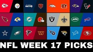 NFL Picks & *PREDICTIONS* for Week 17