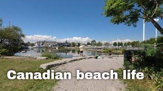 Walking along Beaches - Region of Durham, Canada