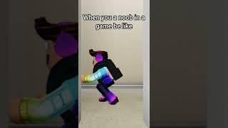 pov when you're noob at the game/unknown animation #roblox #memes #robloxedit #robloxanimation