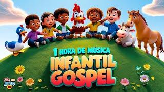 Maratona Música Infantil Gospel - Pra Cantar e Dançar.