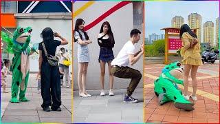Funny Couple And Chinese Frog Douyin ️ Street Couple P#109
