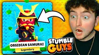 NEW Obsidian Samurai Skin in Stumble Guys!