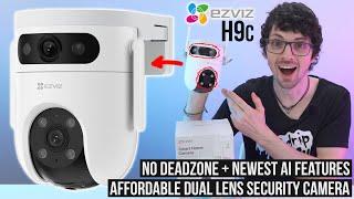 2024's Best Value Dual Lens Security Camera! - EZVIZ H9c Review & Test (No More Dead Zones)