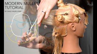 MODERN MULLET CUT TUTORIAL - hair by DALE HAZELDINE