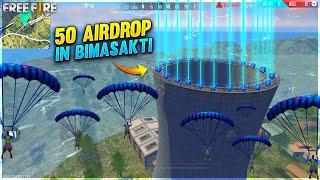 ONLY BIMASKTI TOWER CHALLENGE _ 50 AIRDROP FUNNY MOMENTS_JOY_ _GARENA FREE FIRE