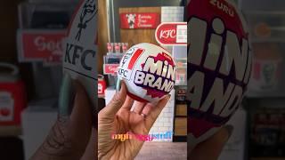 New Mini Brands | KFC  Let’s Take A Look | Are They Barbie Size?