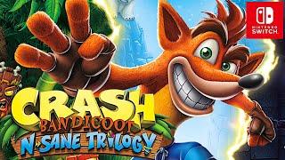 Crash Bandicoot™ N. Sane Trilogy [Switch] | FULL 3 GAMES | Gameplay Walkthrough | No Commentary
