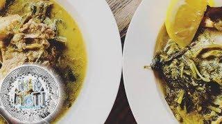 Lamb fricassée with egg and lemon sauce recipe. Me To Mati #passionfood