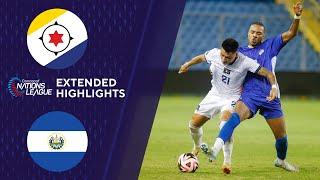 Bonaire vs. El Salvador: Extended Highlights | CONCACAF Nations League