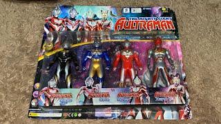 Unboxing Ultramen Ginga, Ultramen Zero, Ultramen Geed, Ultramen Orb