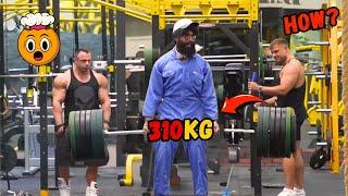 ELITE Powerlifter ANATOLY Use 32kg Mop in GYM| Anatoly Gym Prank