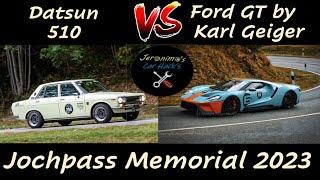 Jochpass Memorial Datsun 510 vs Ford GT by Karl Geiger