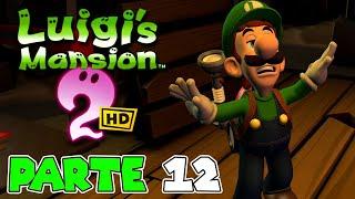 ¡LUIGI BUSCANDO LAS MANECILLAS DEL RELOJ! | PARTE #12 | LUIGI'S MANSION 2 HD