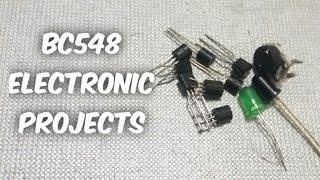 3 Electronic projects using bc548