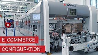 BOBST MASTERFOLD folder-gluer - Configuration for e-commerce boxes