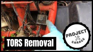 How to remove a TORS on an ATV | Yamaha Blaster 200