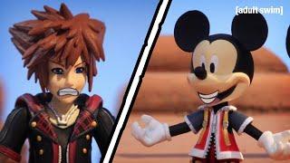 A Kingdom Hearts Key Party | Robot Chicken | adult swim