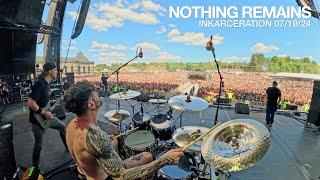 Chimaira - Nothing Remains DRUM CAM | Austin D'Amond | Inkarceration 2024