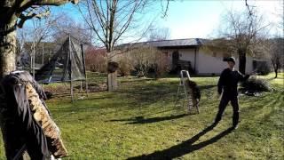 Knife throwing with Fedin grip