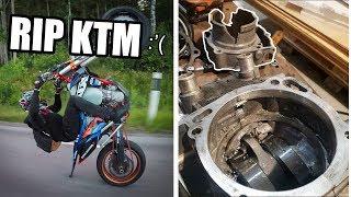 R.I.P KTM | KTM 450 Engine DESTROYED