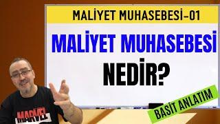 Maliyet Muhasebesi Nedir ve Ne İş Yapar? [ Maliyet Muhasebesi Konu Anlatımı - 1 ]   | No: 54