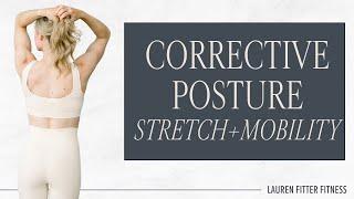 15 Minute Corrective Posture Workout - for poor posture, relieve back and neck pain