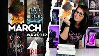 March Wrap Up (2024) // Fantasy Romance Recommendations & A Must-Read New Romantasy Series 