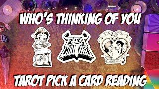 Who's Thinking of You and Why? Tarot Pick a Card Reading