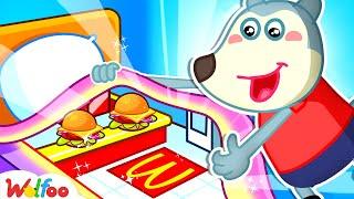 Wolfoo's SECRET McDonalds Under the Bed  | Funny Stories for Kids  Wolfoo Kids Cartoon