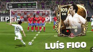 Review LUÍS FIGO 105 RW Ballon d'Or 25 Icons Player Fc Mobile