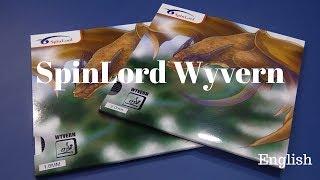 table-tennis rubber SpinLord Wyvern short pips