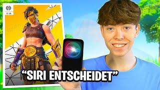 SIRI ENTSCHEIDET ALLES im Fortnite SOLO TURNIER...