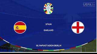 2024 UEFA Euro Final | Spain vs England |  Pre-Match Simulation