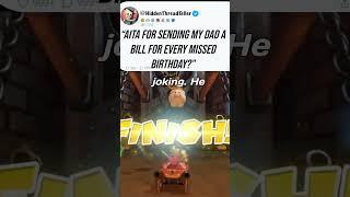 “AITA for Sending My Dad a Bill for Every Missed Birthday”  #reddit #mario  #redditstories #funny