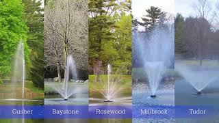 The Great Lakes Fountain with 5 interchangeable nozzles by Scott Aerator